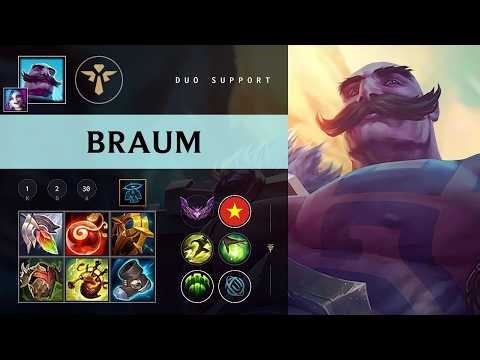 Braum Support vs Galio - VN Master Patch 26.08