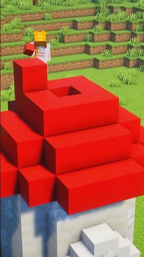 Cute Mushroom House in Minecraft 🍄