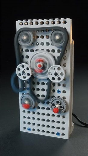 Chain Gear Train - Mechanical Principles with Lego Technic