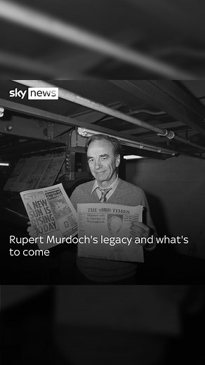 Rupert Murdoch, 92, has stepped down as Chairman of Fox and News Corporation. His resignation has brought a formal end to a 70-year career that brought him huge commercial success, profound political influence and deep controversy. 🔗 Click the link in bio to read more #murdoch #rupert #fox | Sky News