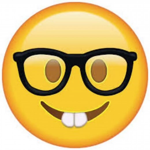 Nerd emoji meme
