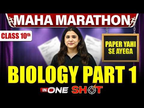 Class 10 ICSE Biology Complete Syllabus Revision PART-1 | ICSE Class 10 Biology Board Exam 2026
