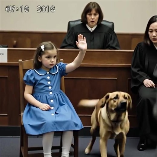 SHE GAVE HER DOG A SECRET SIGNAL — AND THE COURTROOM FINALLY HEARD HER VOICE My name is Rachel Cooper, and I’m a child advocate attorney. I’ve seen pain in many forms—but nothing prepared me for what happened in courtroom 3B that stormy Wednesday morning. It began like a routine custody hearing. On one side: Leonard Griffin—well-dressed, charming, supposedly remorseful. On the other: 9-year-old Isla Merrin, with her foster parents and her service dog, Moose, at her feet. Isla was quiet, tiny for