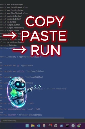 Gemini Wrote My Android App Code… I Just Pasted It 🤯