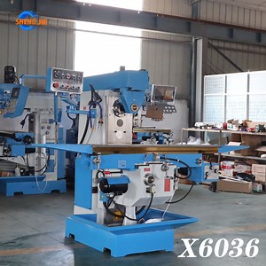 [Hot Item] China Durable Drilling Machine 3-Axis Tool X6036 Vertical Milling Machine