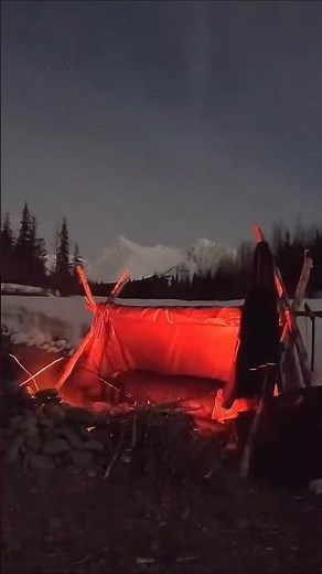 How to make a Heated Shelter in Freezing Temperatures