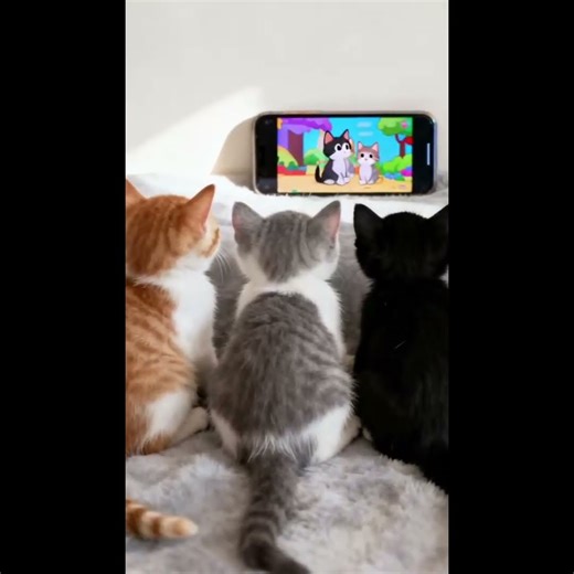 Can Cats Understand Anime? Watch This Kitten’s Super Focused Reaction!