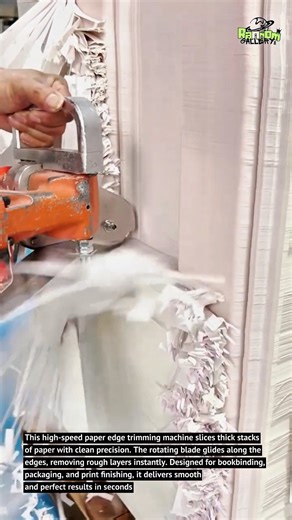 High-Speed Paper Edge Trimming Machine | Perfect Cut Finishing Tool