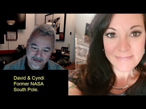 David & Guest former NASA Employee's South Pole