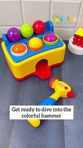 Fun-Filled Education: Hammer Ball’s Musical Hammer Unleashes Multiskills!#reels #reelsinstagram #hammerball #hammer #ball #games | Cots & Cuddles