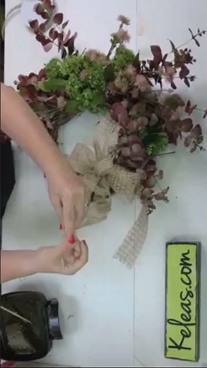 Mauve & Green Everyday Wreath | Year-Round Wreath Tutorial & Pro Design Tips