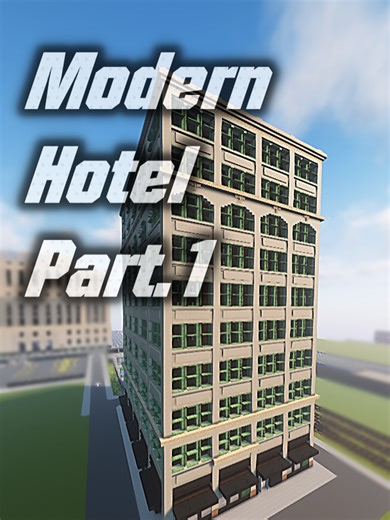 Building Hotel Houze in Minecraft: Detroit Edition