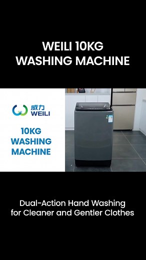 Keep bacteria at bay with the anti-bacterial pulsator from WEILI‘s 10KG washing machine, while 8 specialized washing cycles cater to all your fabrics. Laundry day just got an upgrade! 💧👚 #WEILI #WashingMachine #LaundryMagic #fyp