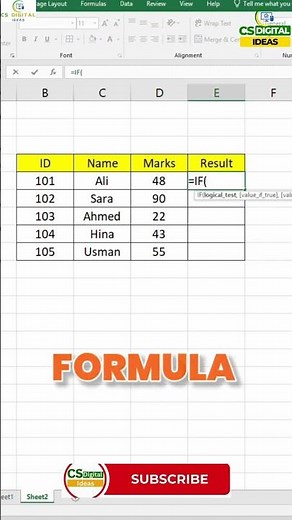 How to Automate Pass and Fail in Excel Use Logical Formulas to Do All Work Automatically 2026 Guide
