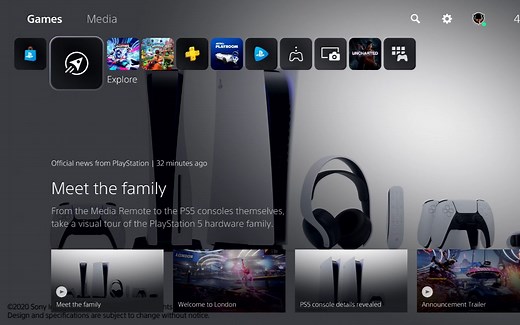【4K】PS5“用户体验部分”初公开，11分钟一览全新UI界面