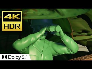 Toy Story (1995) - The Mission Scene [4K HDR - Dolby 5.1]
