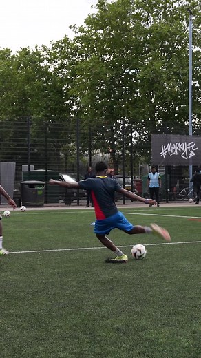 “There’s levels to this” 🤣🗣️ #thestreetzfootball #skill #football #goal