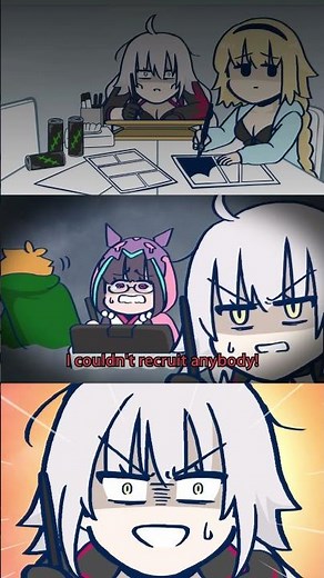Madness Enhancement EX! - FGO Fujimaru Doesn't Get It Clip #fate #fategrandorder #anime #shorts #fgo