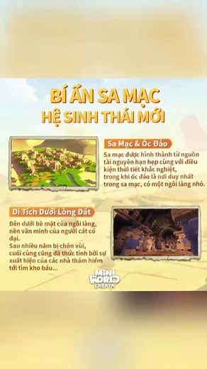 Bí Mật Của Sa Mạc - Mini World Phiên Bản 1.0