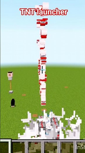 How to Build an Easy TNT Launcher in Minecraft! (Redstone Tutorial)
