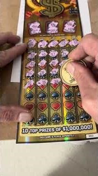 Day 37 of 365 Casino Millions $50 Texas Lottery Scratch Off.