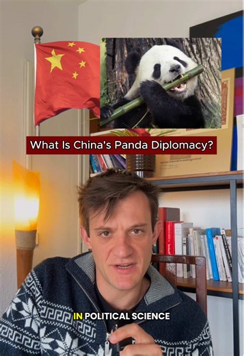 What is China's Panda Diplomacy? How is it a tool of Soft Power? China's Panda Diplomacy is a strategic foreign policy instrument where China loans giant pandas to countries as symbols of bilateral cooperation and diplomatic alignment. Every giant panda in the world belongs to China—except one that’s in Mexico. Panda Diplomacy exemplifies soft power—a concept developed by political scientist Joseph Nye, referring to the ability to influence others through attraction and persuasion rather than co