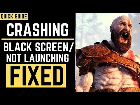God Of War Crash Fix PC | Black Screen | Crashing| Stuck On Loading screen | God Of War Freezing