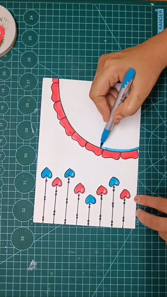 Cute 🤗 Happy Mother's day Card making#Shorts#maa#motherlove#mothersdaygift#diy#ytshorts#cards#art