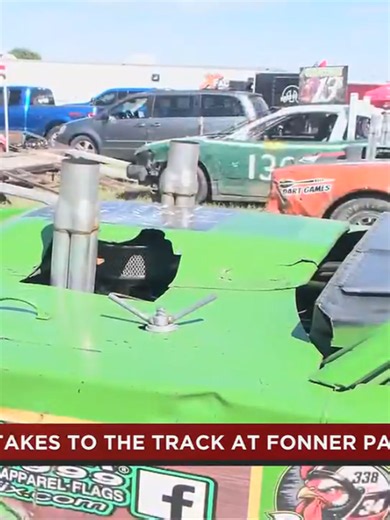 Figure 8 racing action has returned to the Nebraska State Fair at Fonner Park. #nebraskastatefair #Nebraska #grandislandnebraska