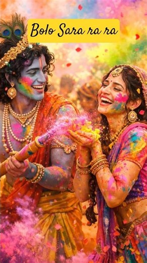 Holi Hai! Bolo Sa Ra Ra 🌈 | New Bollywood Holi Geet | Desi Festival Vibes