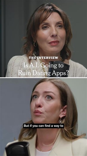Whitney Wolfe Herd, the founder and chief executive of the dating app Bumble, recently discussed how she believes A.I. is going to have a huge impact on the future of dating apps. Read, watch or listen to the full conversation on “The Interview.” https://nyti.ms/4iQab5z | The New York Times