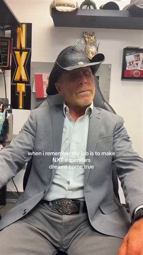 With #WrestleMania this weekend, you step back and remember what it’s all about.Making dreams come true. 🤠 #NXTRevenge Week 1 TONIGHT 8/7c on @TheCW