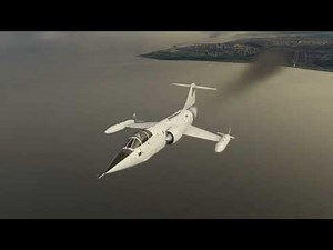 F104G 花蓮機場導往後龍台降落新竹機場