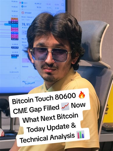 Bitcoin fill 80k CME Gap 📈 Next Bitcoin Move 🤔 Bitcoin Today Upday & Technical Analysis 📉 #btc #bitcoin #trading #cryptocurrency #forex