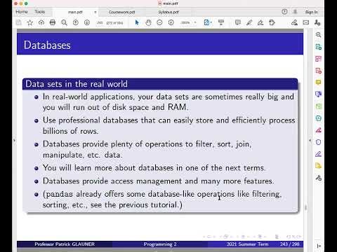 Programming 2: 10th lecture (multithreading)
