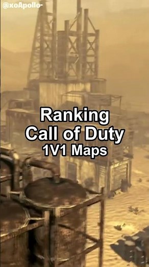 RANKING OG Call of Duty 1V1 Maps.. #callofduty #ranked #shorts #cod