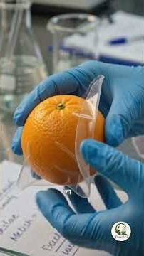Can Fruit Waste Become Plastic? 🤯 #futuretech #innovation #facts #science