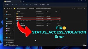 (Fixed) Status_Access_Violation Error in google chrome | easy fix | 2023