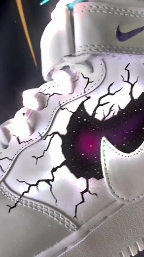 DIY Nike Shoe Drawing Tutorial | Cool Designs for White Shoes