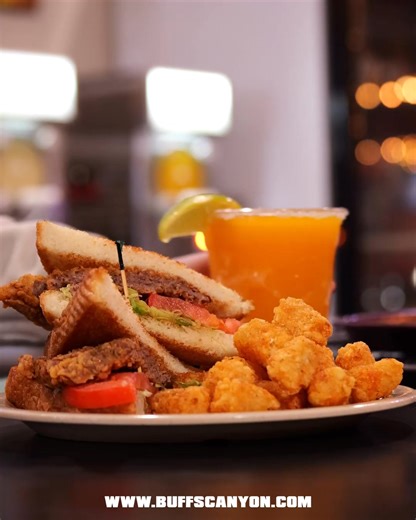 Dinner and drinks? We’ve got both covered. Come see us at Buff’s tonight 🍽️🍹 | Buff’s