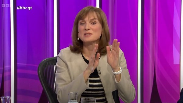 WATCH: Fiona Bruce announces colleague's death