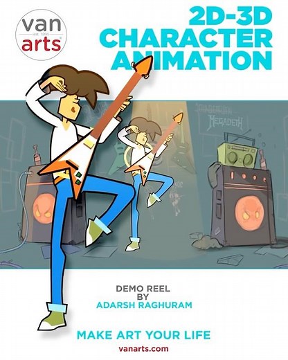 2D Character Animation Demo Reel by Adarsh Raghuram