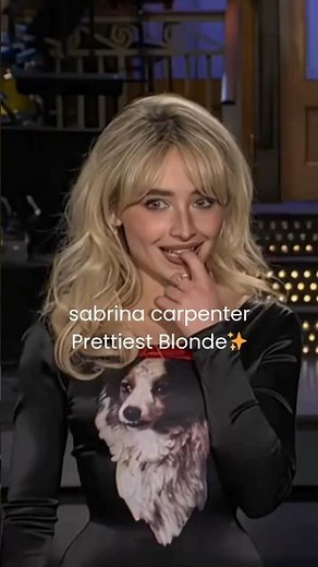 Sabrina Carpenter Prettiest Blonde ✨​#sabrinacarpenter