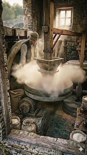 The Power of Water: Traditional Flour Mill Machinery