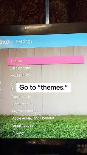 How to change the wallpaper on your Roku account. #roku #wallpaper #howto