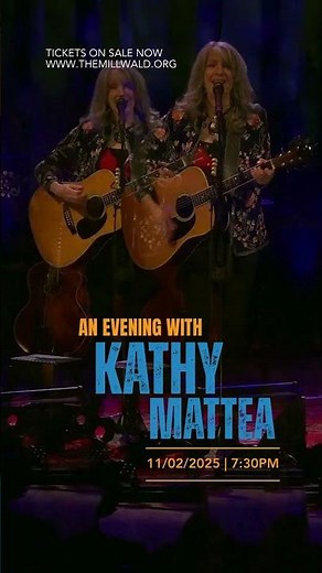 Kathy Mattea at the Millwald Theatre on November 1, 2025 #livemusic