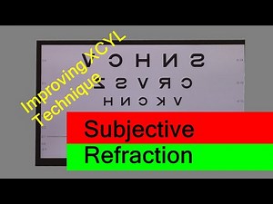 Subjective Refraction Coaching with a Trial Frame