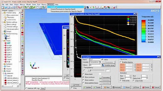 【技术邻】Ansys Icepak基本操作—认识操作界面实例