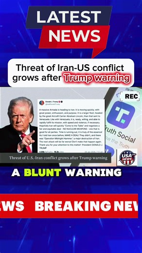 “U.S. military forces are increasing their presence near” #BreakingNews #IranNews #uspolitics🇺🇸 #NewsAlert #fyp