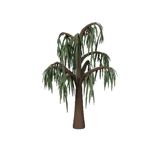 Willow STL - 3D Print Model | Plant Model | High Detail | Easy Print | STL File | Home Decor | Nature | Garden | Indoor Plant | 3D Printing | Instant Download | Collectible | Decorative